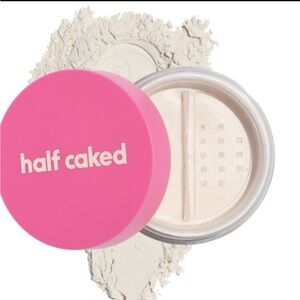 Half Caked Star Bright Blurring Loose Setting Powder in Translucent BNIB